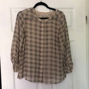 LOFT size small business casual work shirt